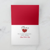 Valentine Kittens in einer Schachtel mit Herz-Cand Karte (Innenseite)