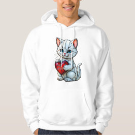 Valentine Kitty Hoodie