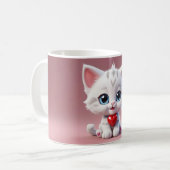 Valentine Kitty Kaffeetasse (Vorderseite Links)