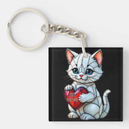 Valentine Kitty Schlüsselanhänger