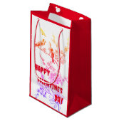 Valentine Kleine Geschenktüte (Vorderseite Schrägansicht)