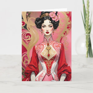 Valentine Lady mit Diamond Shaped Bodice Ankündigung