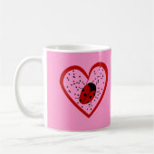 Valentine Ladybug Kaffeetasse (Links)