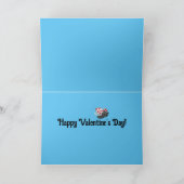 Valentine Ladybug Karte (Innenseite)