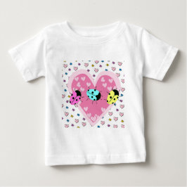 VALENTINE LADYBUGS BABY T-SHIRT