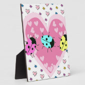 VALENTINE LADYBUGS FOTOPLATTE (Seite)