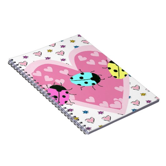 VALENTINE LADYBUGS NOTIZBLOCK (Rechte Seite)