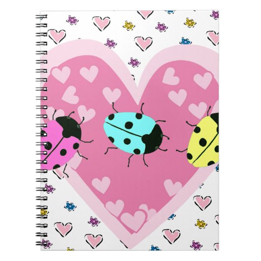 VALENTINE LADYBUGS NOTIZBLOCK (Vorderseite)