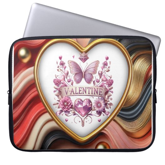 Valentine Laptopschutzhülle (Vorderseite)