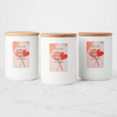 Valentine Lebensmitteletikett (Flaschen)