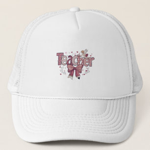Valentine Lehrer Baseball & Trucker Hut – Coquett Truckerkappe