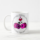 Valentine Liebe Bug Kaffeetasse (Links)