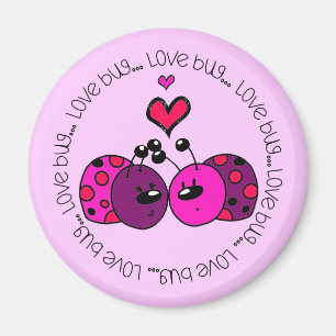 Valentine Liebe Bug Magnet