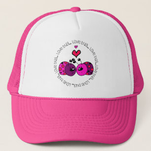 Valentine Liebe Bug Truckerkappe