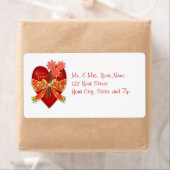 Valentine "Liebe du" Herz mit Bow (Insitu)