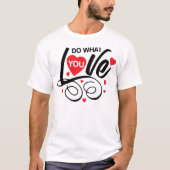 Valentine Liebe du Shirt (Vorderseite)