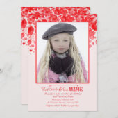 Valentine Liebe Foto Einladung (Vorne/Hinten)