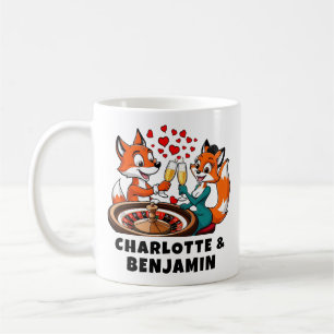 Valentine Liebe   Foxy Lady Stole Sly Fox's Heart Kaffeetasse