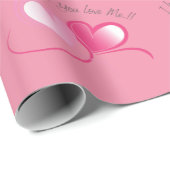 Valentine-Liebe Geschenkpapier (Rolleneckpunkt)