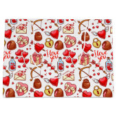 Valentine Liebe Geschenktasche Große Geschenktüte (Vorderseite)