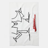 Valentine Liebe Handtuch (Vertikal)