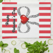 Valentine Liebe Handtuch (Gefaltet)