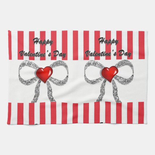 Valentine Liebe Handtuch (Horizontal)
