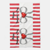 Valentine Liebe Handtuch (Vertikal)