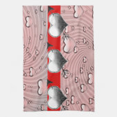 Valentine Liebe Handtuch (Vertikal)