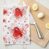 Valentine Liebe Handtuch (Viertel Falte)