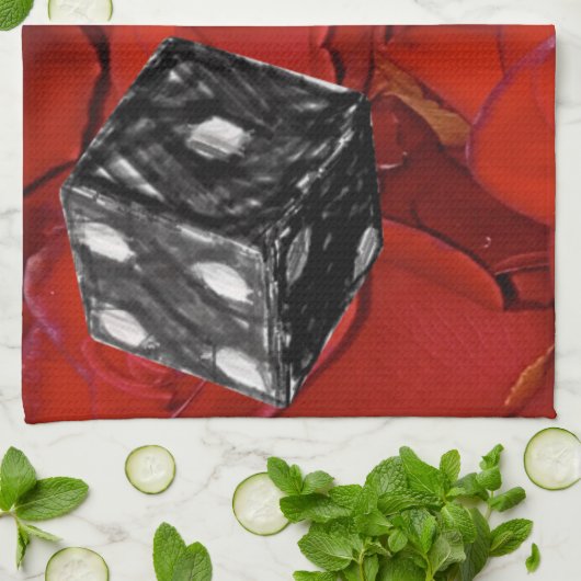 Valentine Liebe Handtuch (Gefaltet)