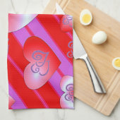 Valentine Liebe Handtuch (Viertel Falte)