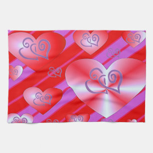 Valentine Liebe Handtuch