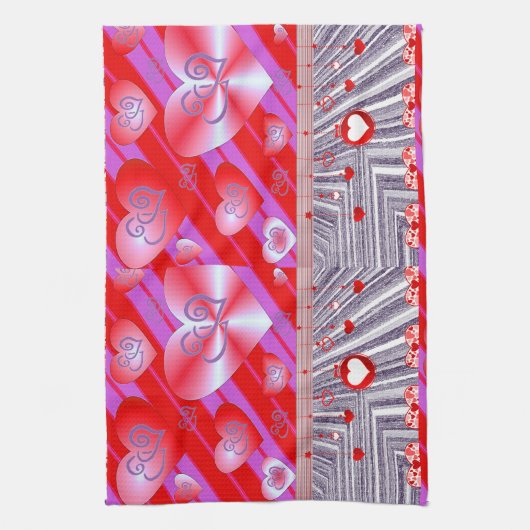 Valentine Liebe Handtuch (Vertikal)