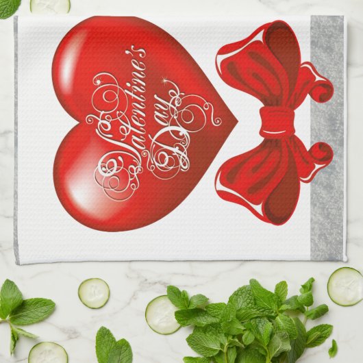 Valentine Liebe Handtuch (Gefaltet)