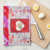 Valentine Liebe Handtuch (Viertel Falte)