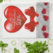Valentine Liebe Handtuch (Gefaltet)