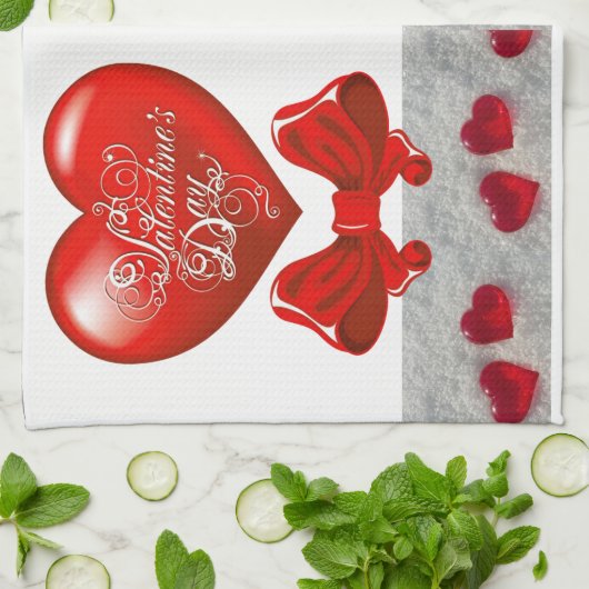Valentine Liebe Handtuch (Gefaltet)