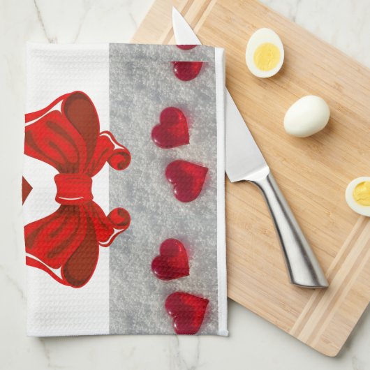 Valentine Liebe Handtuch (Viertel Falte)