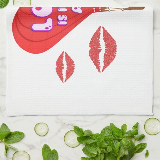 Valentine Liebe Handtuch (Gefaltet)