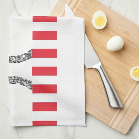 Valentine Liebe Handtuch (Viertel Falte)