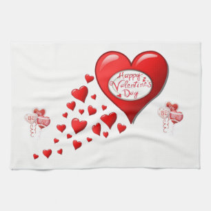 Valentine Liebe Handtuch