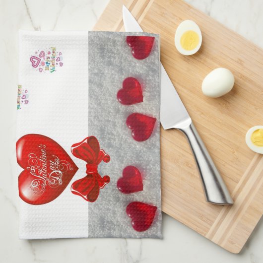 Valentine Liebe Handtuch (Viertel Falte)