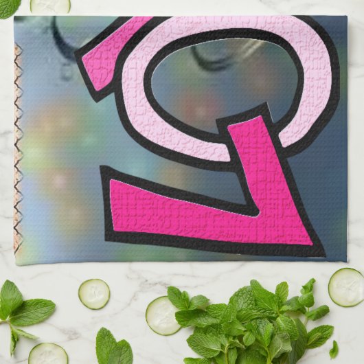 Valentine Liebe Handtuch (Gefaltet)