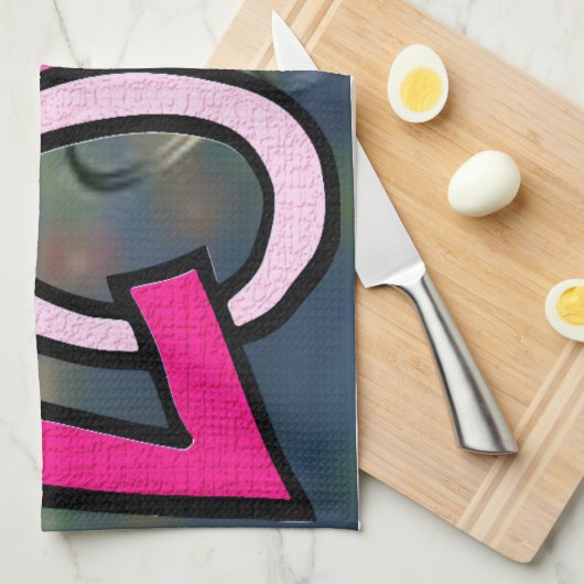 Valentine Liebe Handtuch (Viertel Falte)