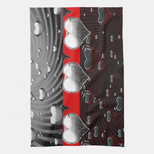 Valentine Liebe Handtuch (Vertikal)