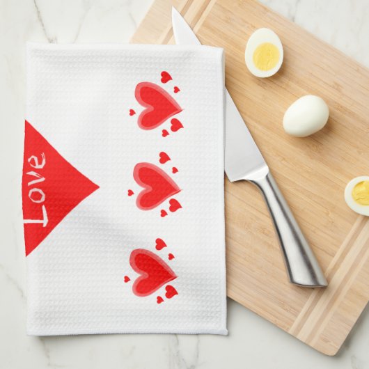 Valentine Liebe Handtuch Gott ist Liebe (Viertel Falte)