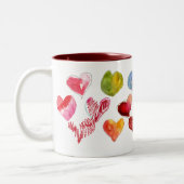 Valentine Liebe Herz Tasse 2 von 4 (Links)