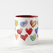 Valentine Liebe Herz Tasse 2 von 4 (Mittel)