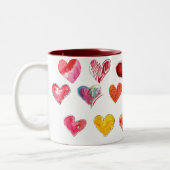 Valentine-Liebe-Herzen-- Tasse 4 von 4 (Links)